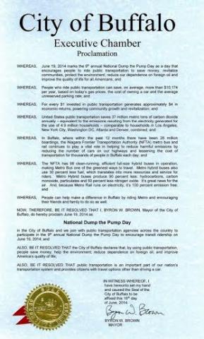 [Dump the Pump Day proclamation scan text - 35KB jpg]